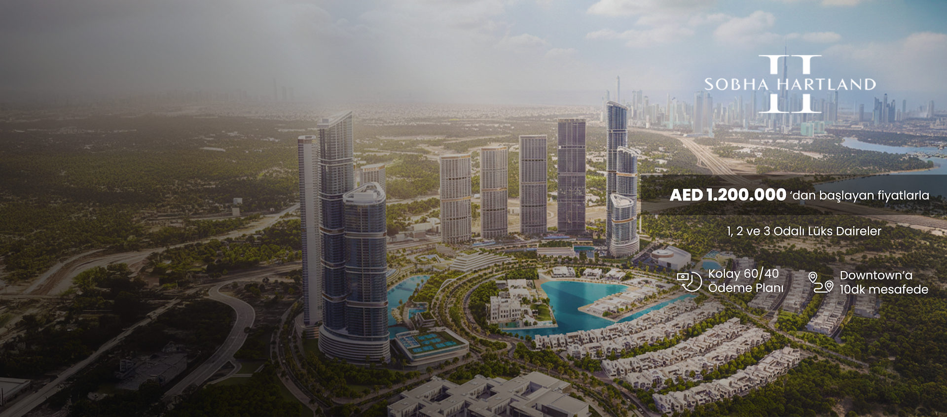 Dubai'nin En Seçkin Ana Konut Projesi. Zarafet dolu bir dünyaya adım atın.